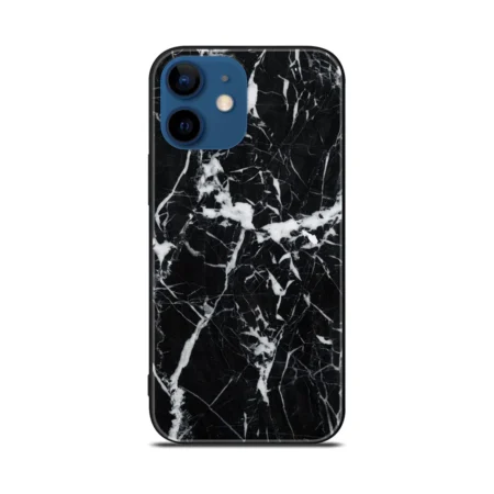 iPhone 11 Printed Custom Phone Cases for Black Marble - All Phone Models Available