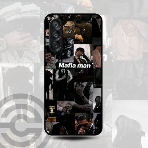Samsung Galaxy A17 Custom Phone Cases for Boys Mafia Design-1 Aesthetic – All Phone Models Available