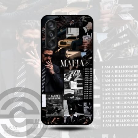 Samsung Galaxy A17 Custom Phone Cases for Boys Mafia Design-3 Aesthetic – All Phone Models Available