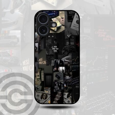 iPhone 17 Boys Aesthetic Design-2 Premium Metal Printed Soft Bumper Shock Proof Case