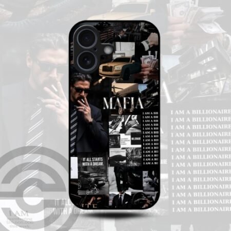 iPhone 17 Custom Phone Cases for Boys Mafia Design-3 Aesthetic – All Phone Models Available