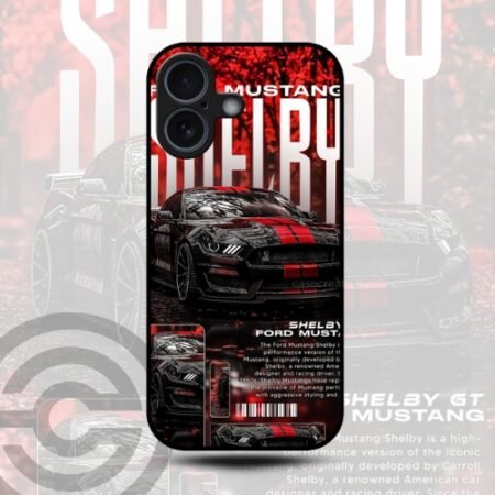 iPhone 17 Custom Phone Cases for Mustang GT Design-1 – All Phone Models Available