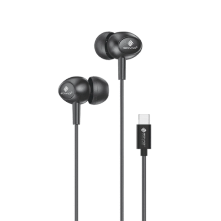 SH-09 Type-C Handsfree Waves – Heavy Bass & Crystal-Clear Sound Earphones