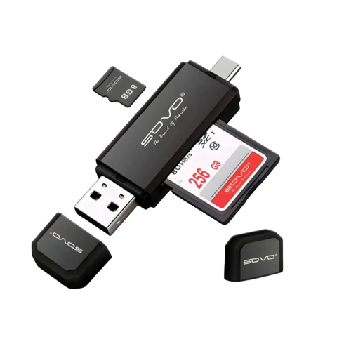 SOU-373 Click Series Type-C OTG Card Reader – High-Speed Data Transfer Adapter